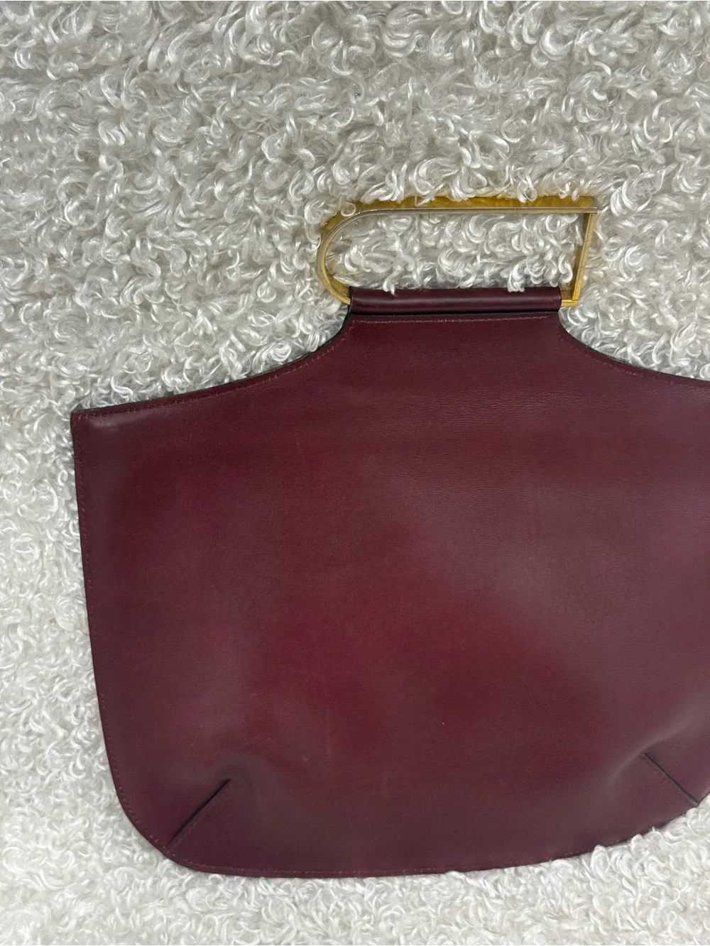 Delvaux MODEL DEPOSE Women's Leather Clutch